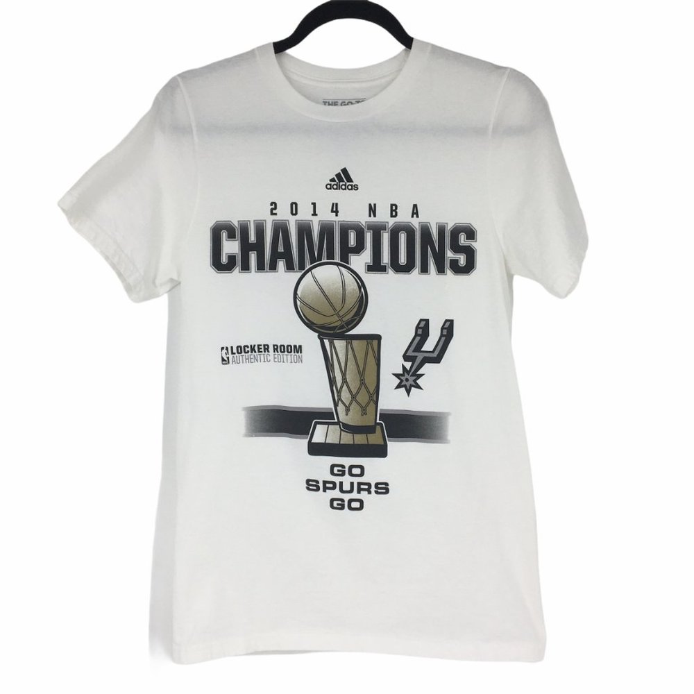 Adidas Spurs 2014 NBA Championship Go-To Tee Shirt